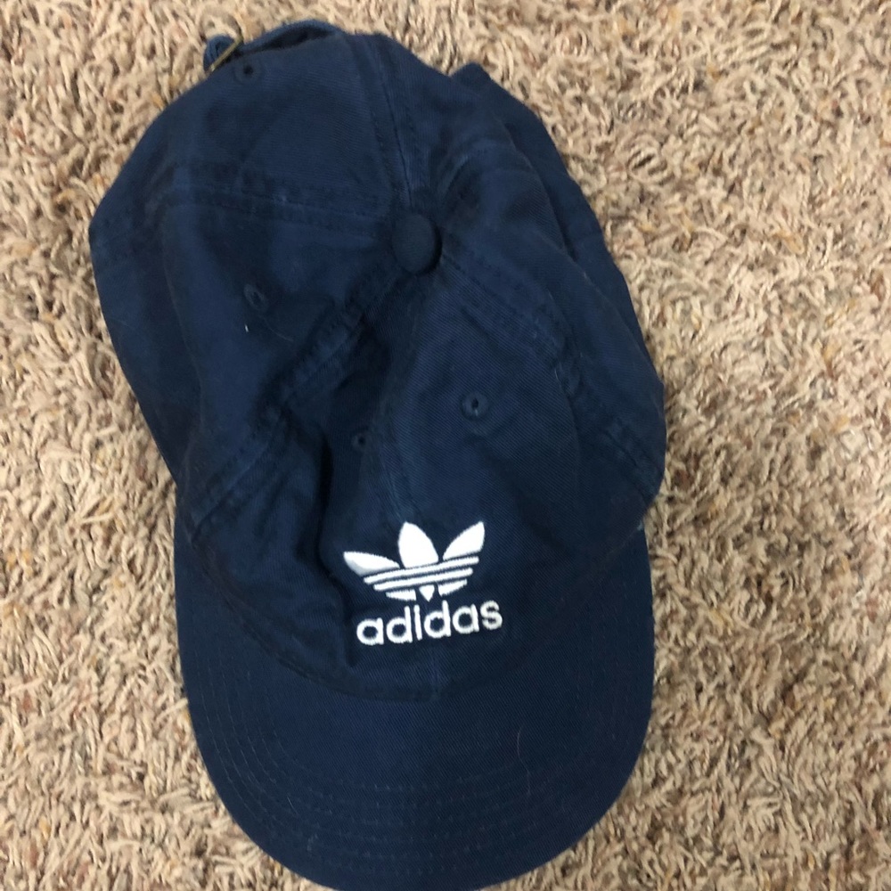 Navy blue adidas hat